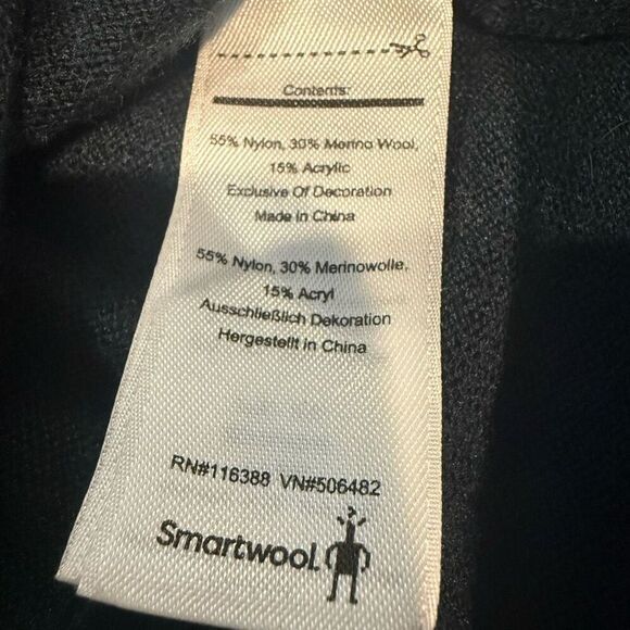 Smartwool Teal Bell Sleeve Sweater Size S - Picture 5 of 6